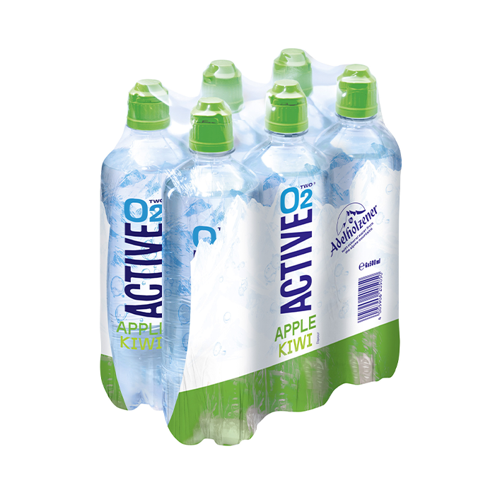 ACTIVE O2 APPLE KIWI  500ml x 6pcs
