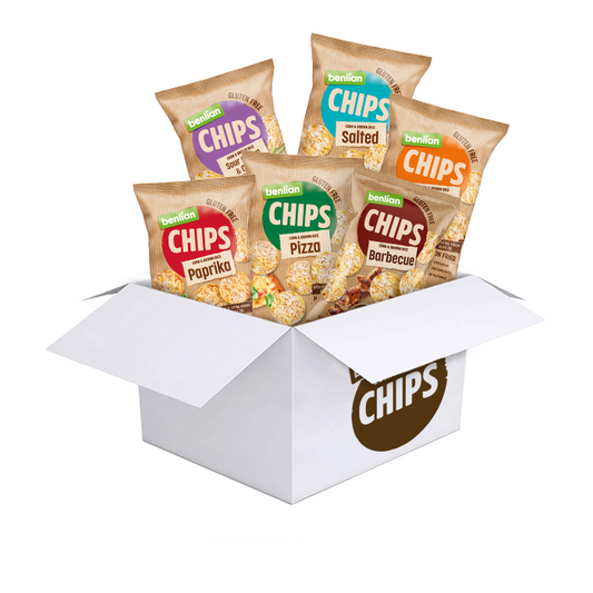 BENLIAN CHIPS MIX ΚΙΒΩΤΙΟ 60g x 14pcs