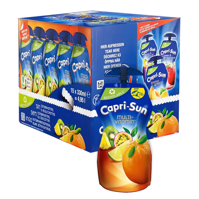 CAPRI SUN MULTI 330ml x 15pcs MULTIPACK
