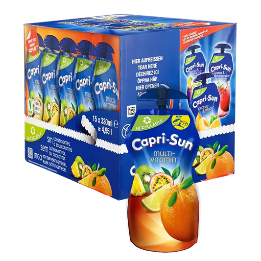 CAPRI SUN MULTI 330ml x 15pcs MULTIPACK