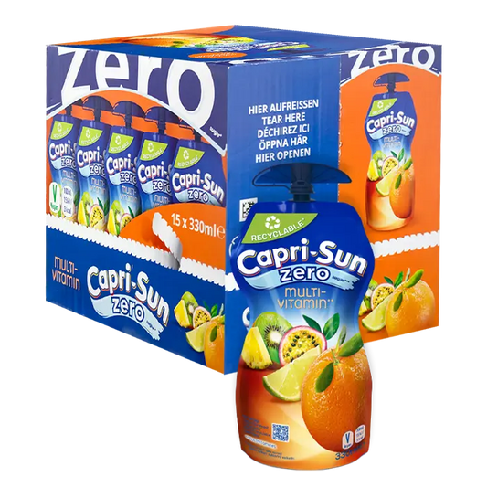 CAPRI SUN ZERO MULTI 330ml x 15pcs MULTIPACK