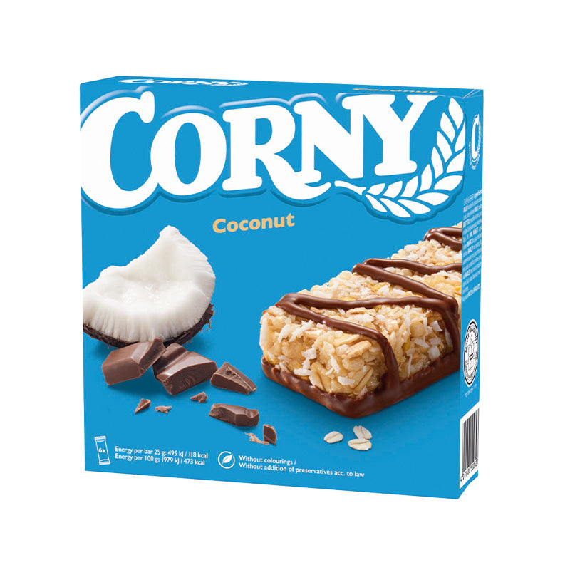 CORNY CHOCOLATE-COCONUT – (6x25g)