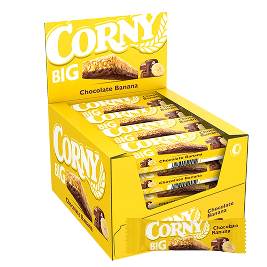CORNY BIG CHOCO - BANANA 50g x 24 pcs