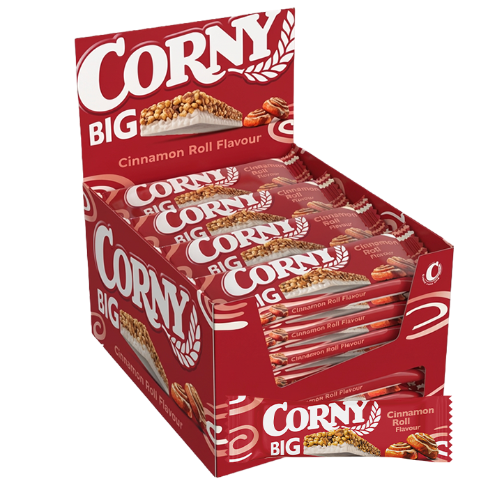 CORNY BIG CINNAMON ROLL 40g x 24 pcs