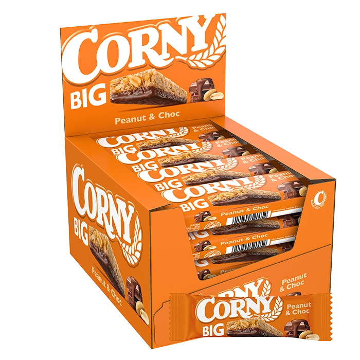 CORNY BIG PEANUT - CHOCOLATE 50g x 24 pcs