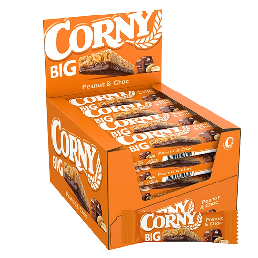 CORNY BIG PEANUT - CHOCOLATE 50g x 24 pcs