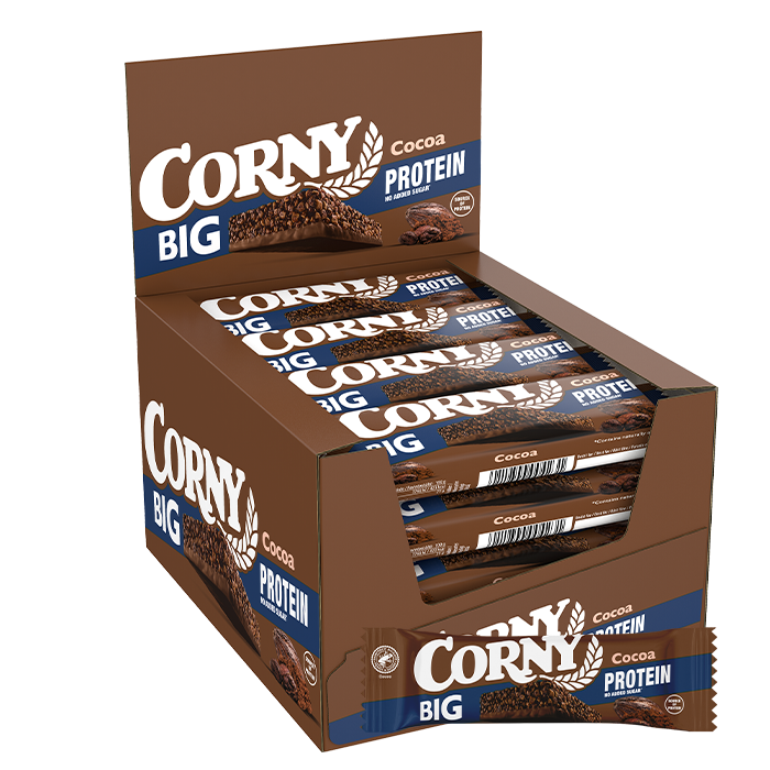 CORNY BIG Protein – Cocoa 50g x 24