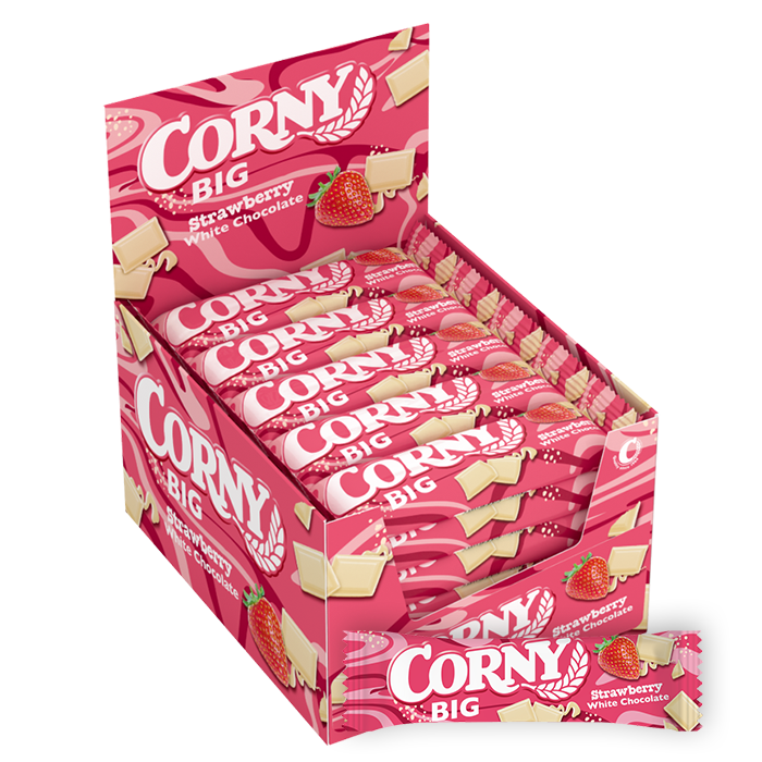 CORNY BIG STRAWBERRY 40g x 24 pcs