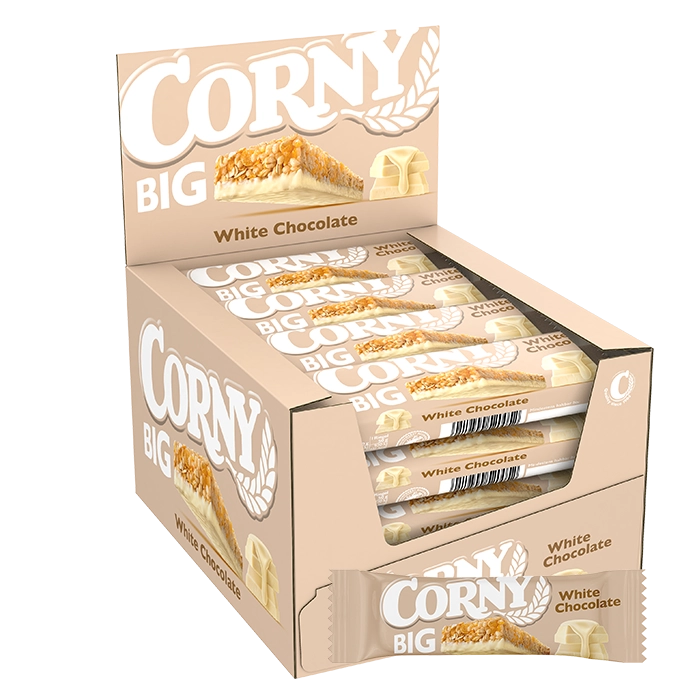 CORNY BIG WHITE CHOCOLATE 40g x 24 pcs