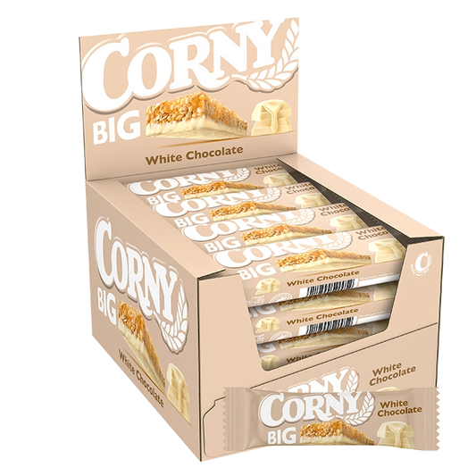 CORNY BIG WHITE CHOCOLATE 40g x 24 pcs