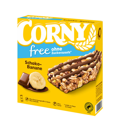 CORNY FREE – Choco - Banana (6x20g)