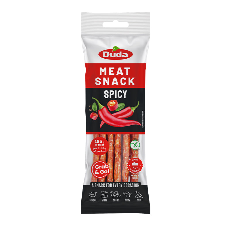 Duda: Λουκανικάκια καπνιστά Kabanosy Spicy (95g)