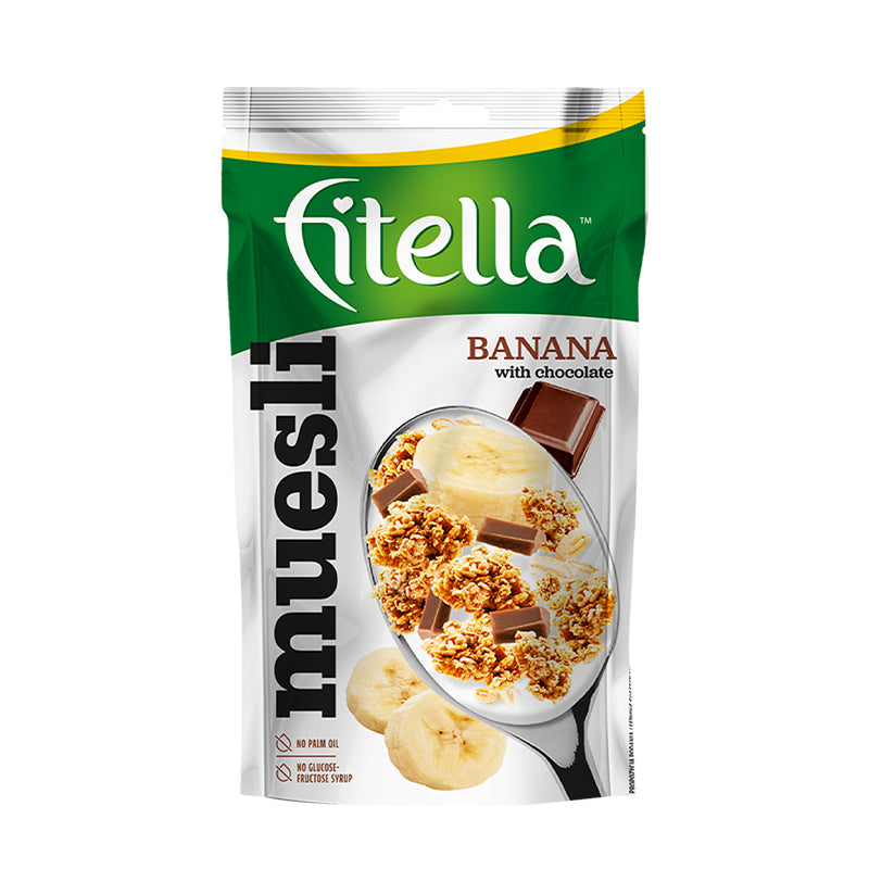 FITELLA MUESLI - Banana with Chocolate (50g)