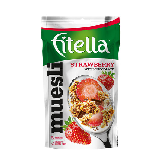 FITELLA MUESLI - Strawberry with Chocolate (50g)