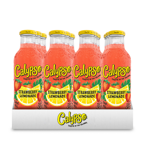 Calypso Lemonade Strawberry (473ml X 12)