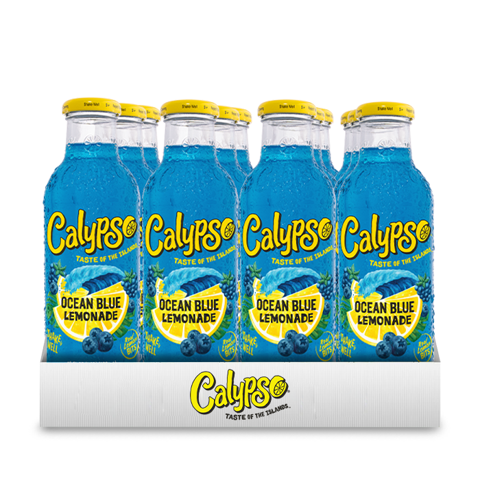 Calypso Lemonade Ocean Blue (473ml X 12)