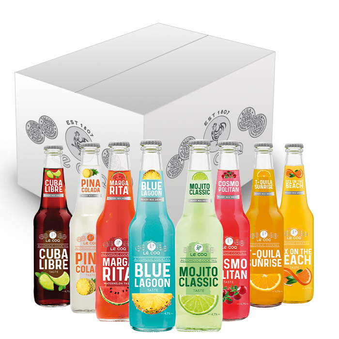 LE COQ MIX ΚΙΒΩΤΙΟ 330ml x 24pcs
