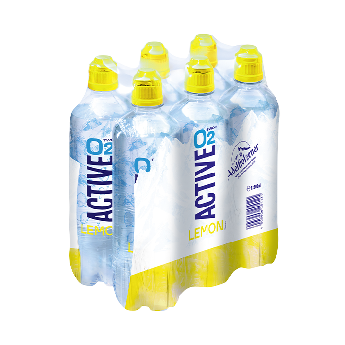 ACTIVE O2 LEMON 500ml x 6pcs