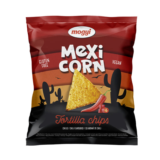 Mexicorn tortilla chips – Chilli flavoured (90g)