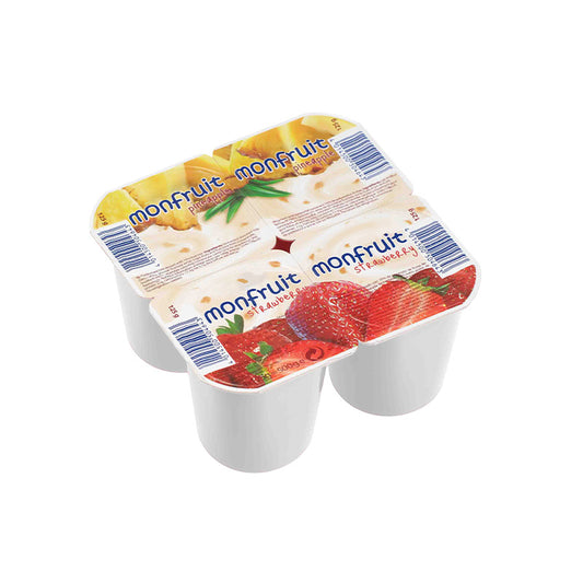 Monfruit – Pineappple/Strawberry Flavour (4x125g)