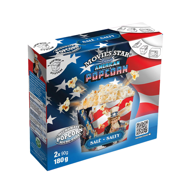 Movie Star American Popcorn – Salty