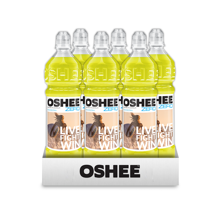 OSHEE ZERO LEMON SPORTS DRINK 750ml X 6pcs