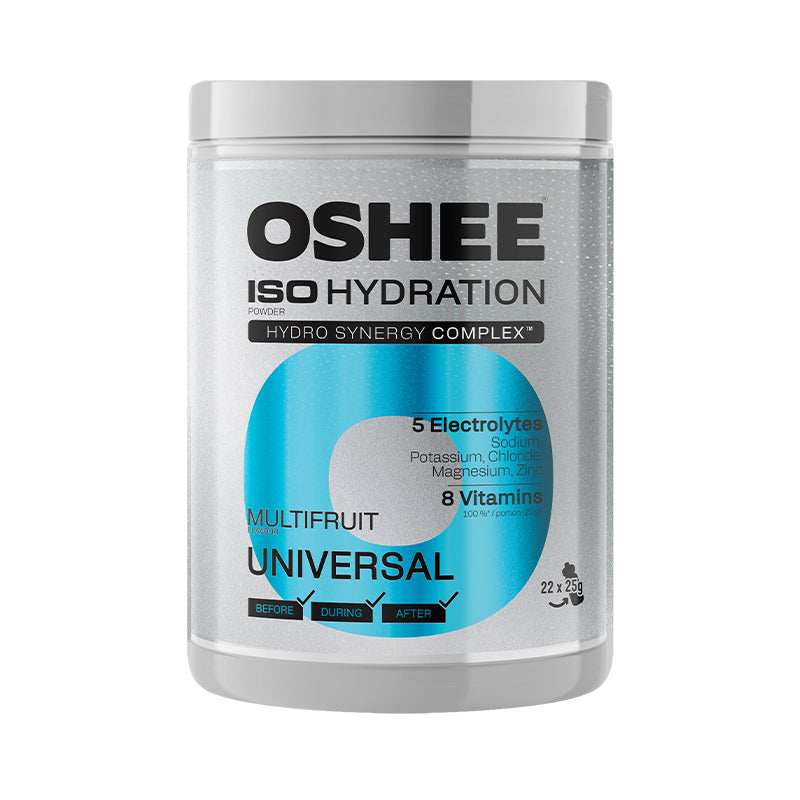OSHEE ISO Hydration Powder - MULTIFRUIT / UNIVERSAL 550g (22μερίδες x 25g)