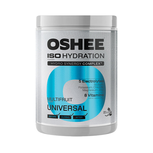 OSHEE ISO Hydration Powder - MULTIFRUIT / UNIVERSAL 550g (22μερίδες x 25g)