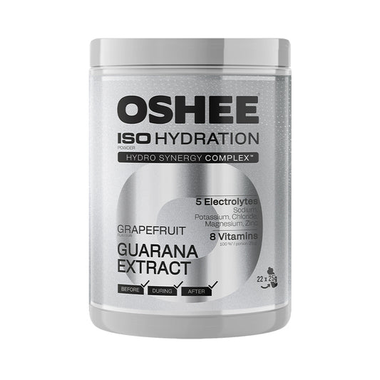 OSHEE ISO Hydration Powder – GRAPEFRUIT / GUARANA Extract 550g (22μερίδες x 25g)