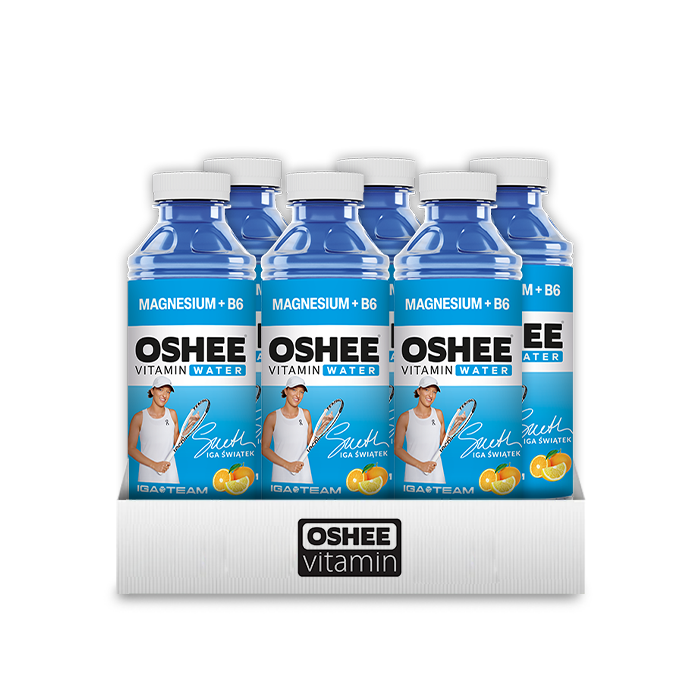 OSHEE VITAMIN WATER LEMON/ORANGE 555ml X 6pcs