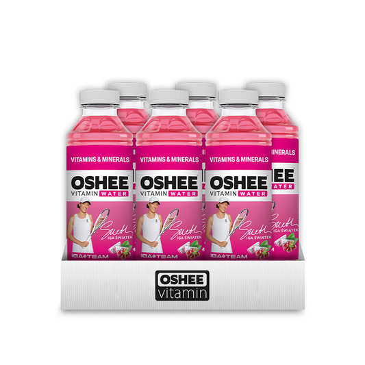 OSHEE VITAMIN WATER RED GRAPE/DRAGON 555ml X 6pcs