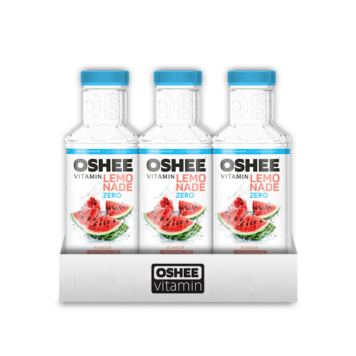 OSHEE Vitamin Lemonade ZERO – WATERMELON (555ml x 6pcs)