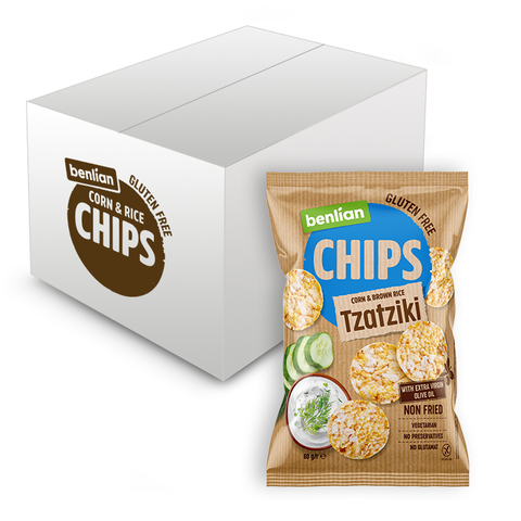 BENLIAN CHIPS TZATZIKI 60g x 14pcs