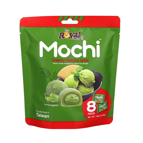 Royal Family Mochi – Creamy Matcha Latte 120g (8pcsx15g)
