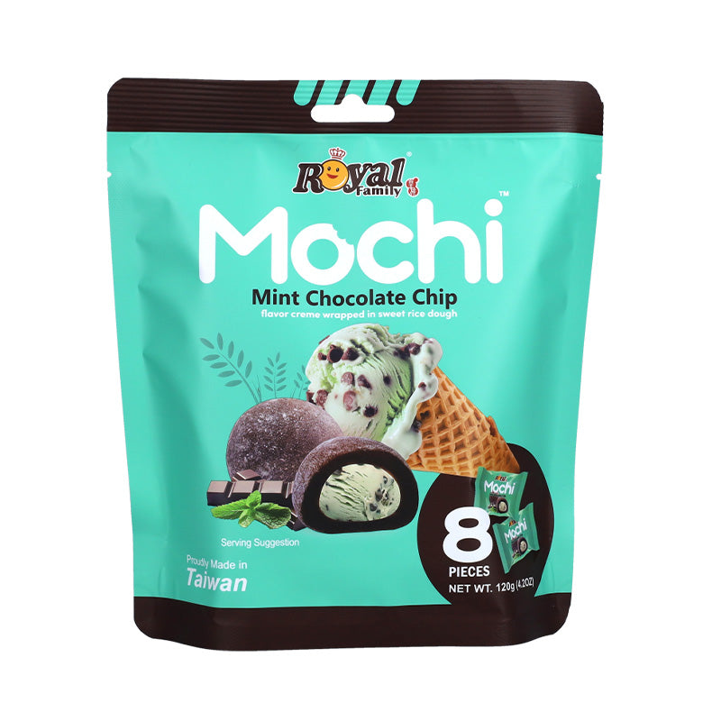 Royal Family Mochi – Mint Chocolate Chip 120g (8pcsx15g)