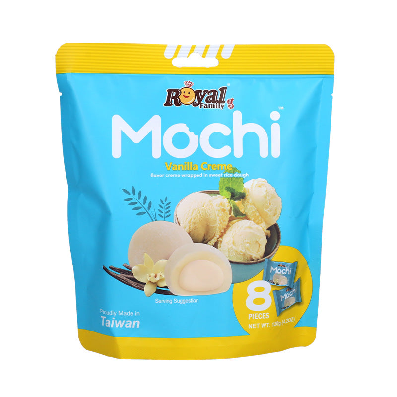 Royal Family Mochi – Vanilla Crème 120g (8pcsx15g)