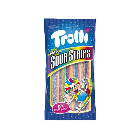 TROLLI SOUR STRIPS MIX 85g