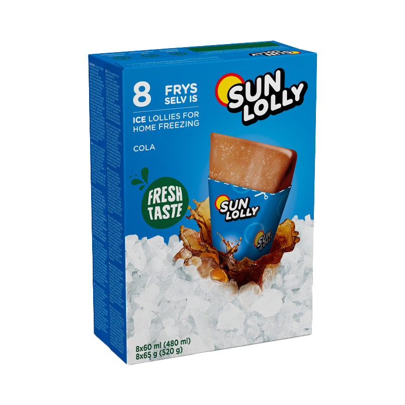 Sun Lolly παγωτάκια με γεύση Cola (8x60ml)