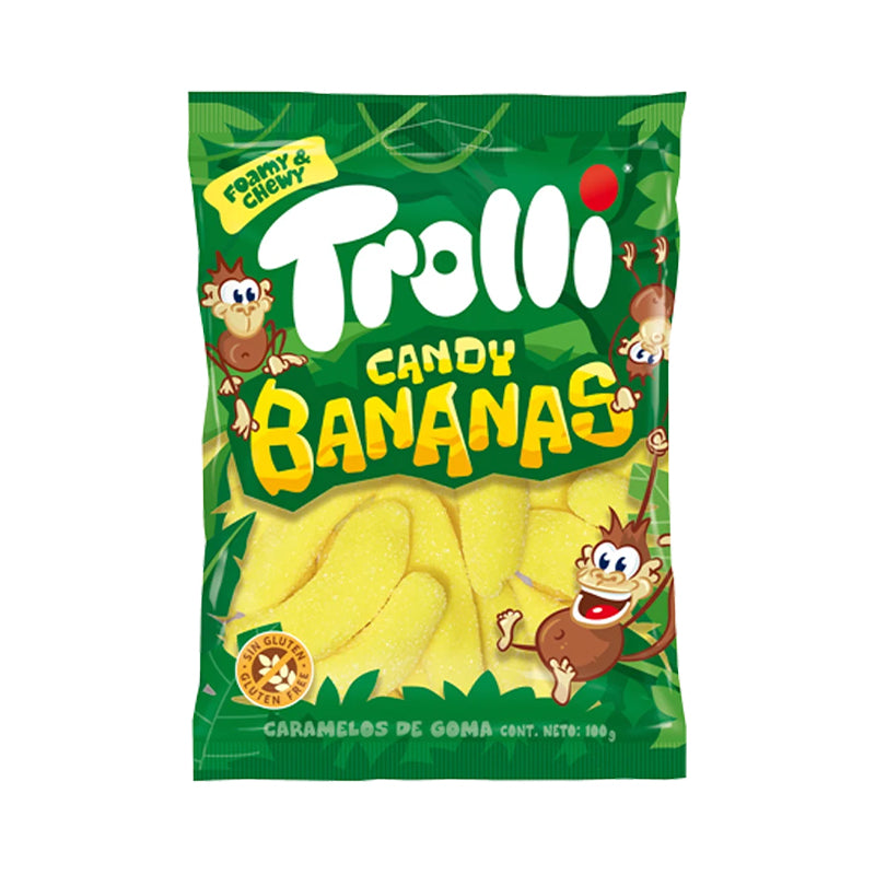 TROLLI CANDY BANANAS 100g