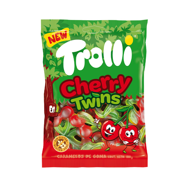 TROLLI CHERRY TWINS 100g