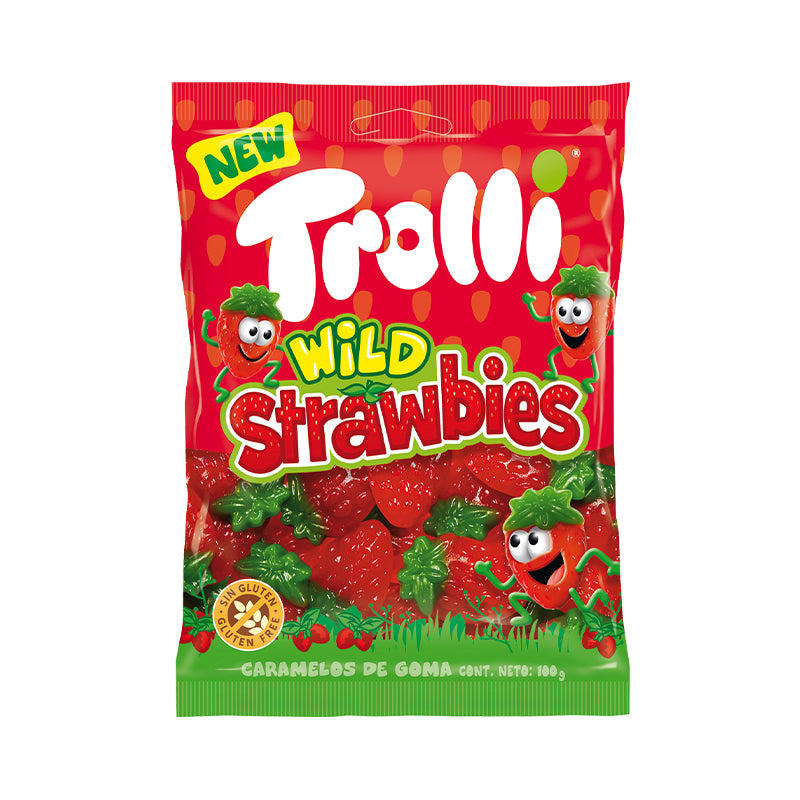 TROLLI WILD STRAWBIES 100g