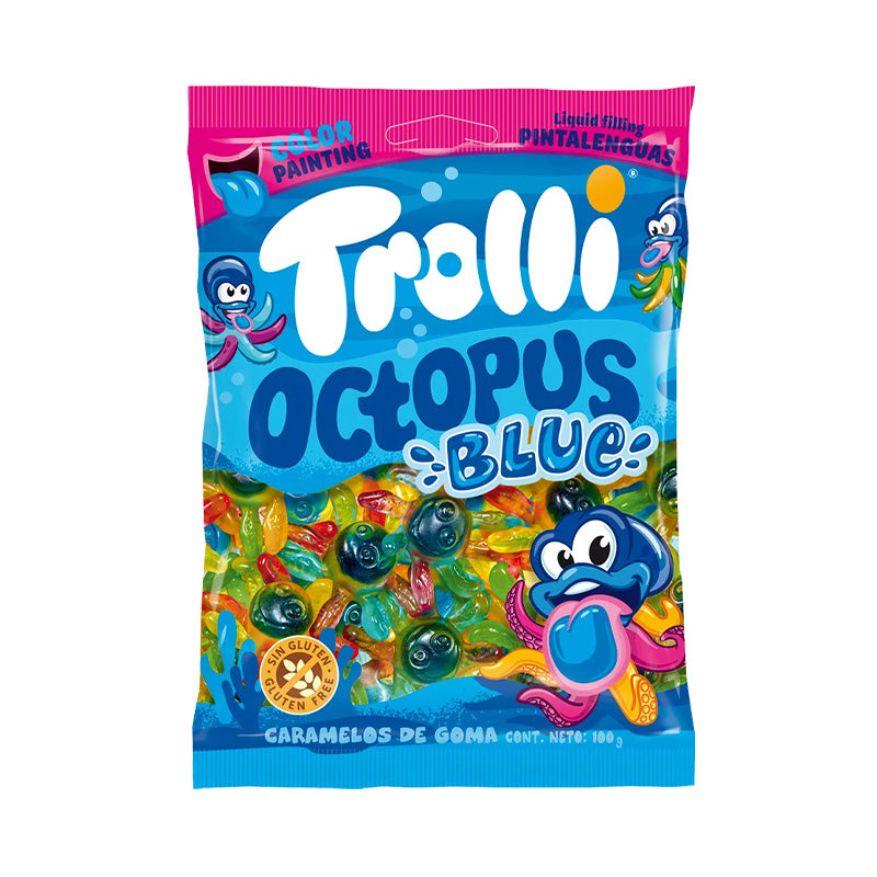 TROLLI BLUE OCTOPUS 100g 