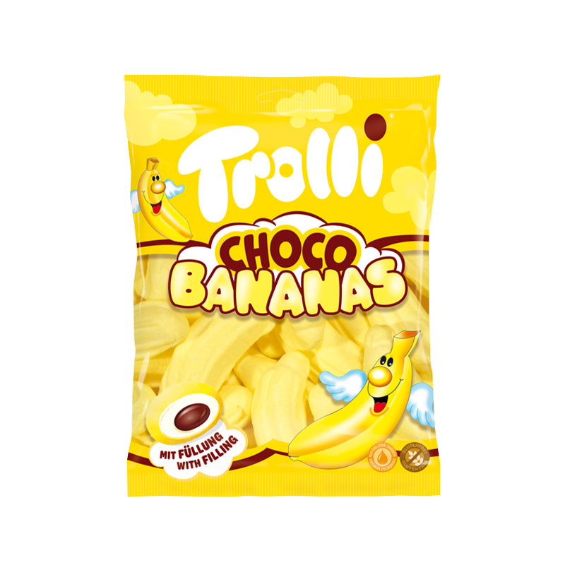 TROLLI CHOCO BANANA MARSHMALLOWS 150g