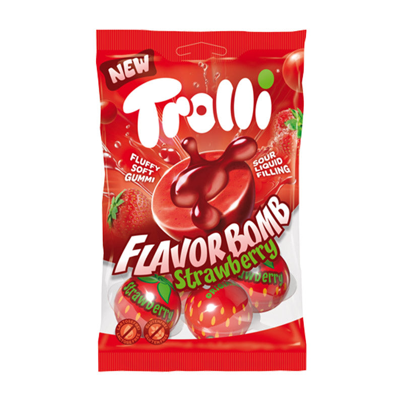 Trolli Flavor Bomb – Strawberry (75g)