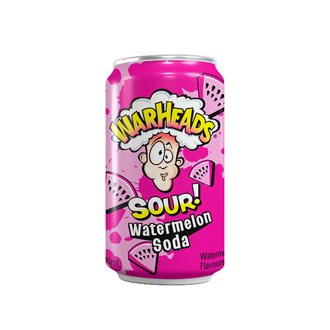 Warheads Sour Soda – Watermelon (330 ml)