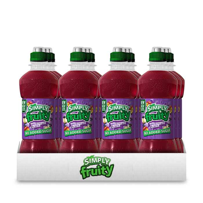 Simply Fruity Apple & Blackcurrant (12x330ml)