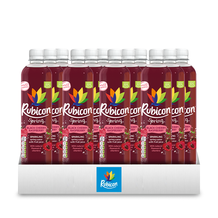 Rubicon Spring - Black Cherry Raspberry (12x500ml)