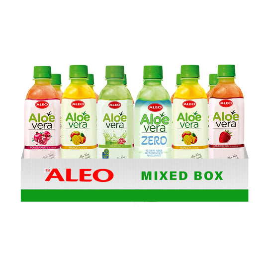 Aleo Aloe Vera MIX ΚΙΒΩΤΙΟ 500mlx24