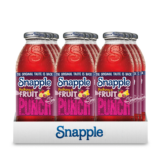 Snapple Fruit Punch (12x473ml)