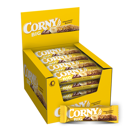 CORNY BIG CHOCO - BANANA 50g x 24 pcs